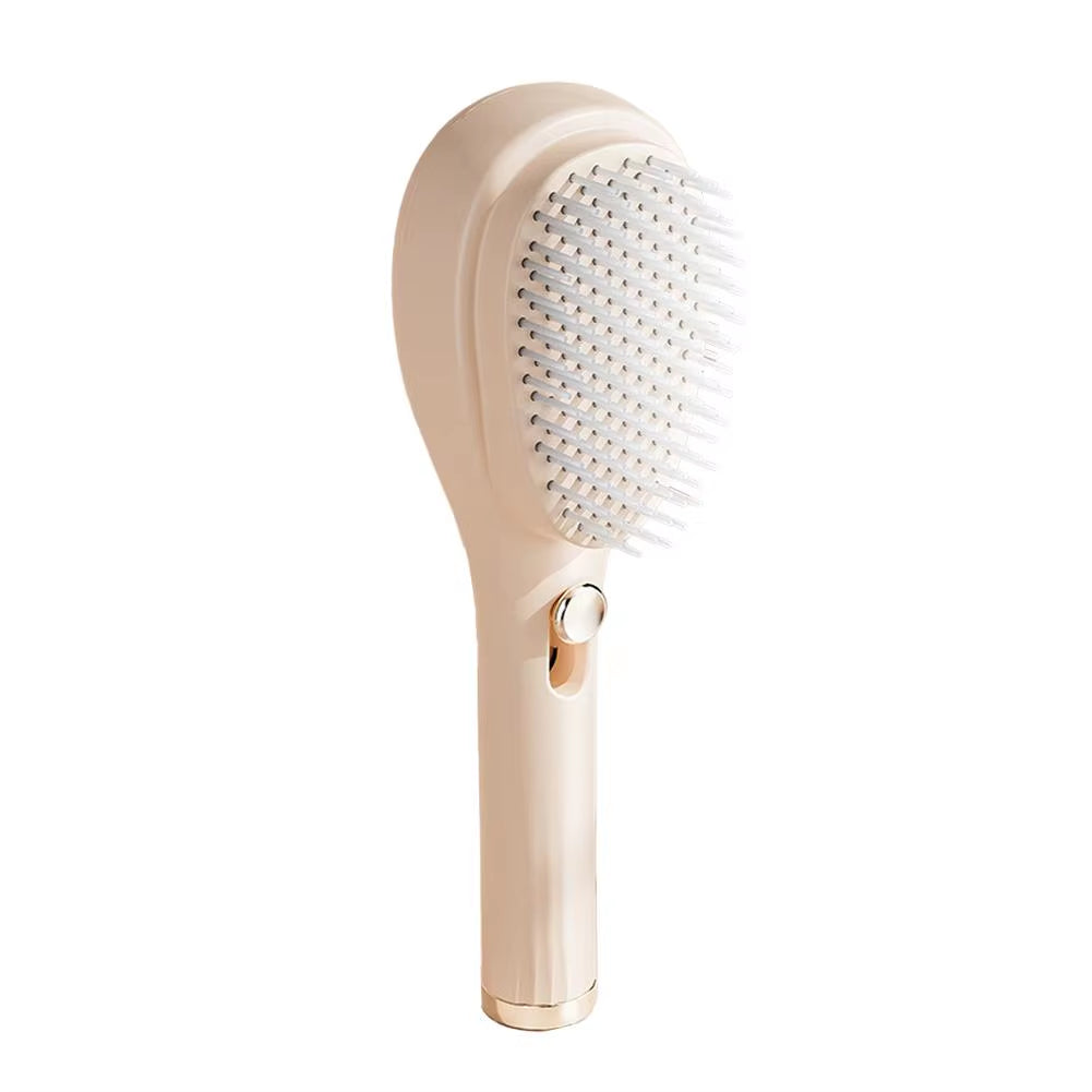 Transform Your Hair Care Routine with Our Self-Cleaning Anti-Static Massage Comb - Experience Tangle-Free Relaxation! 💆‍♀️✨